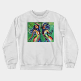 Dance Colours and Nature 1 Crewneck Sweatshirt